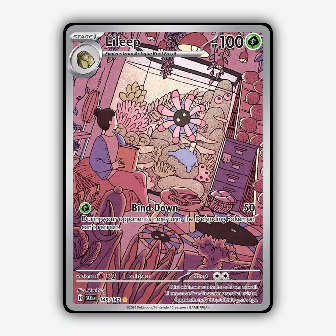 Lileep 145/142 - Stellar Crown Set - Card Rug