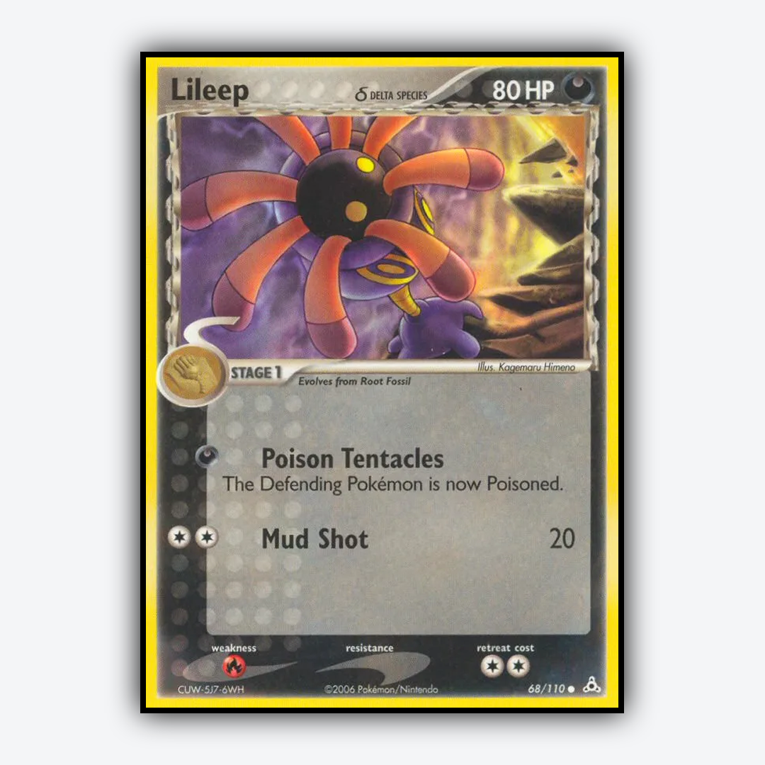 Lileep δ 068/110 - Holon Phantoms Set - Card Rug