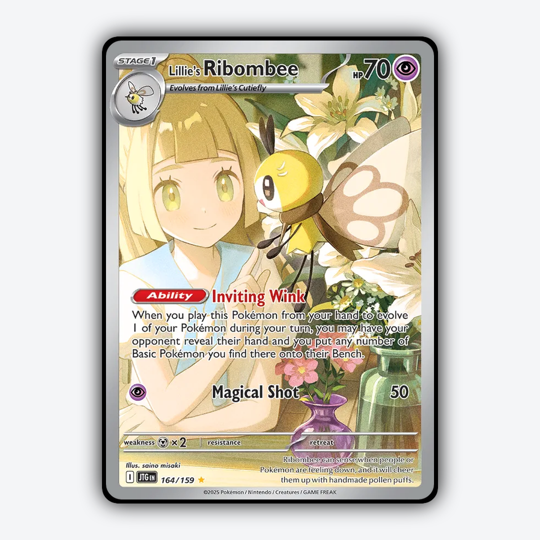 Lillie's Ribombee #164 - Journey Together Set - Card Rug