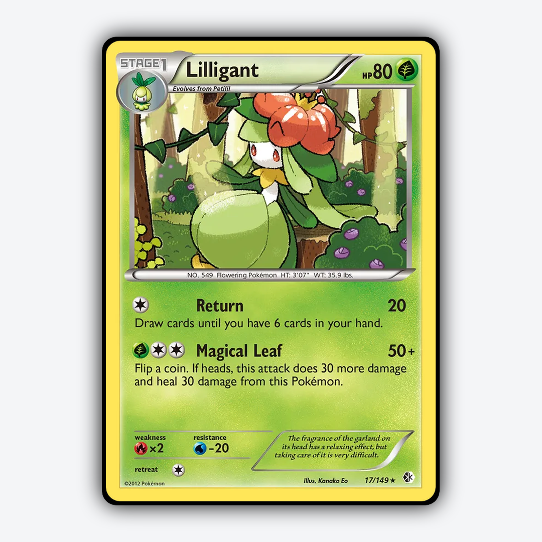 Lilligant 017/149 - Boundaries Crossed Set - Card Rug