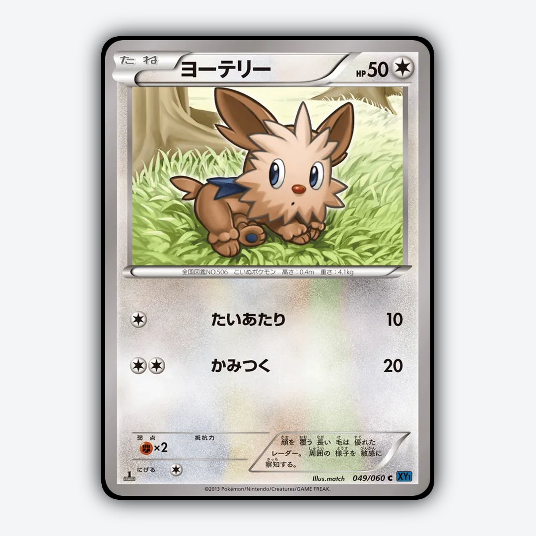Lillipup 049/060 - Collection X Set - Card Rug (JP)
