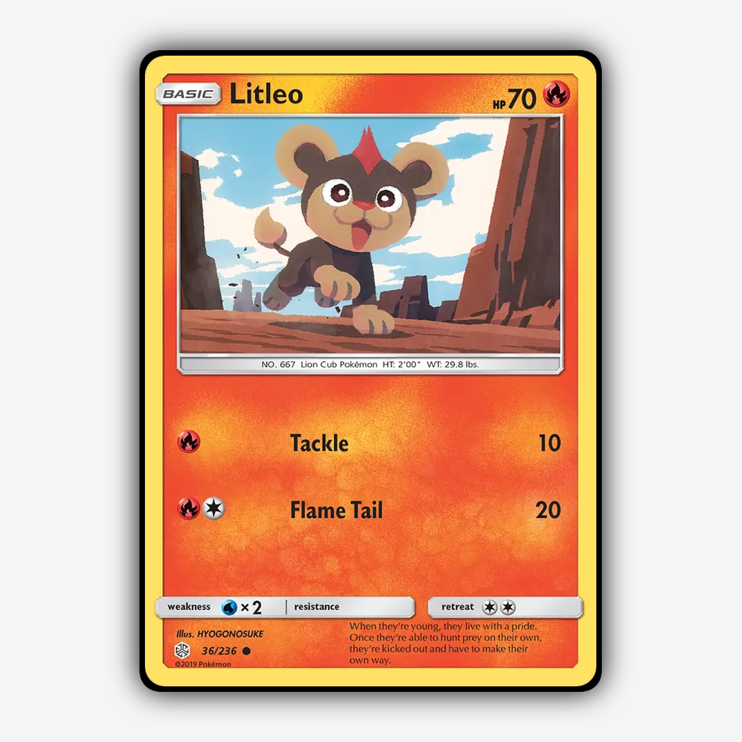Litleo 036/236 - Cosmic Eclipse Set - Card Rug