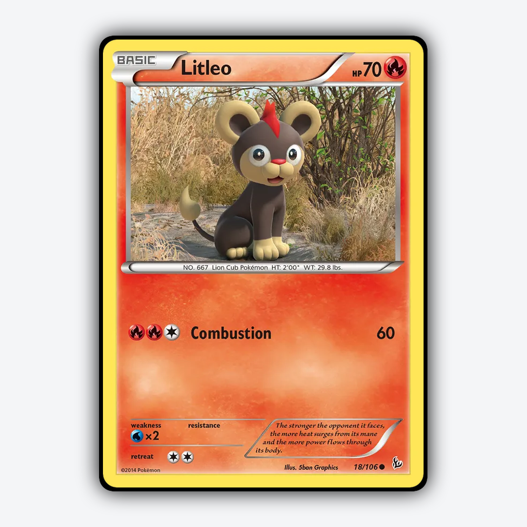 Litleo 018/106 - Flashfire Set - Card Rug