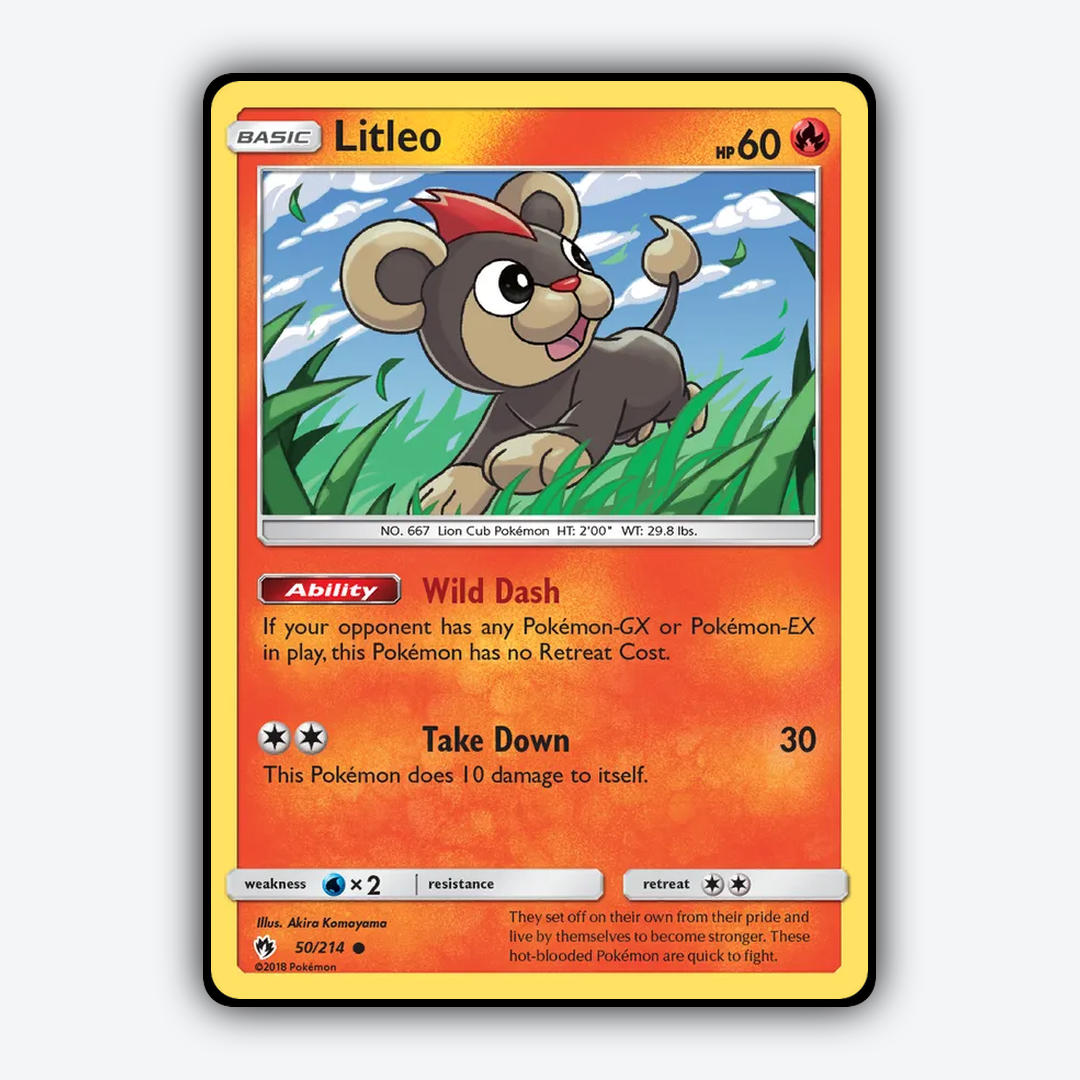 Litleo 050/214 - Lost Thunder Set - Card Rug