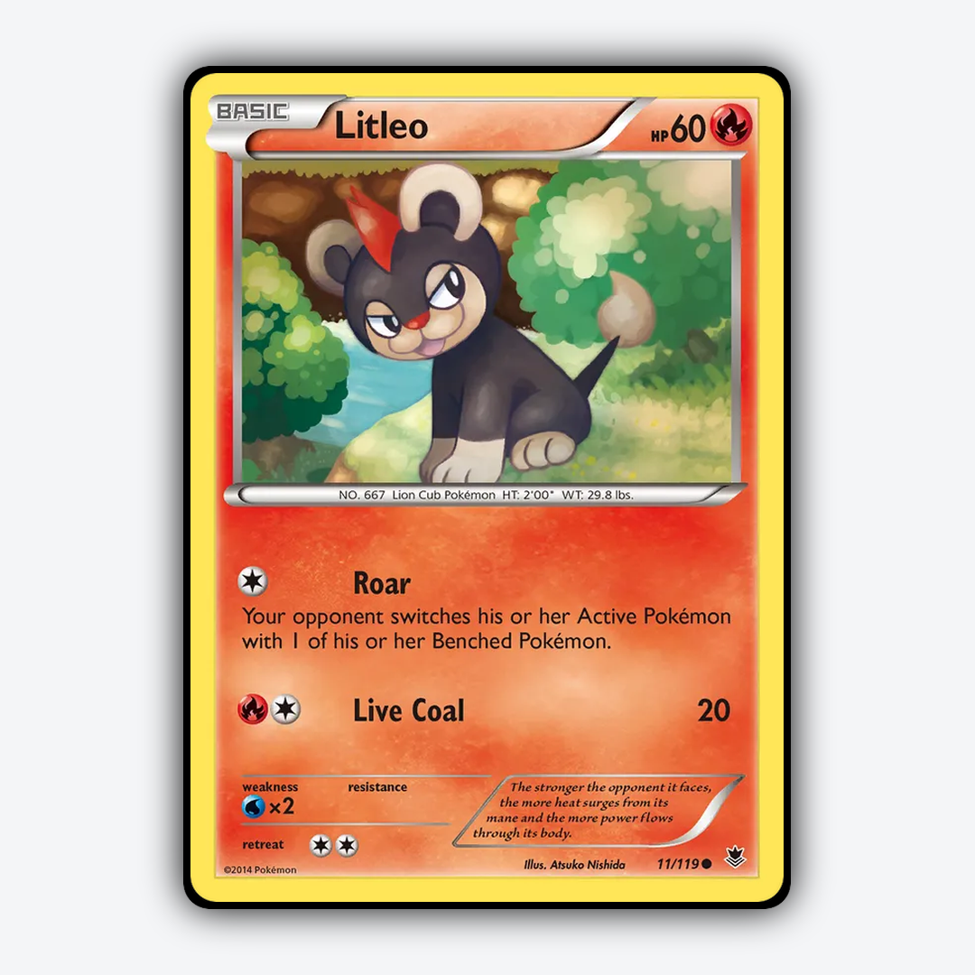 Litleo 011/119 - Phantom Forces Set - Card Rug