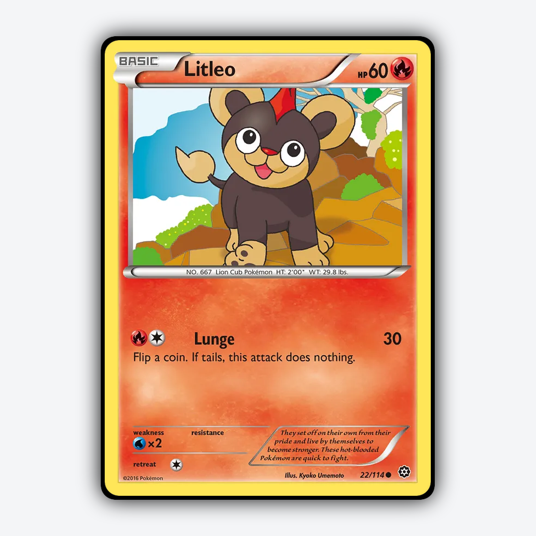 Litleo 022/114 - Steam Siege Set - Card Rug