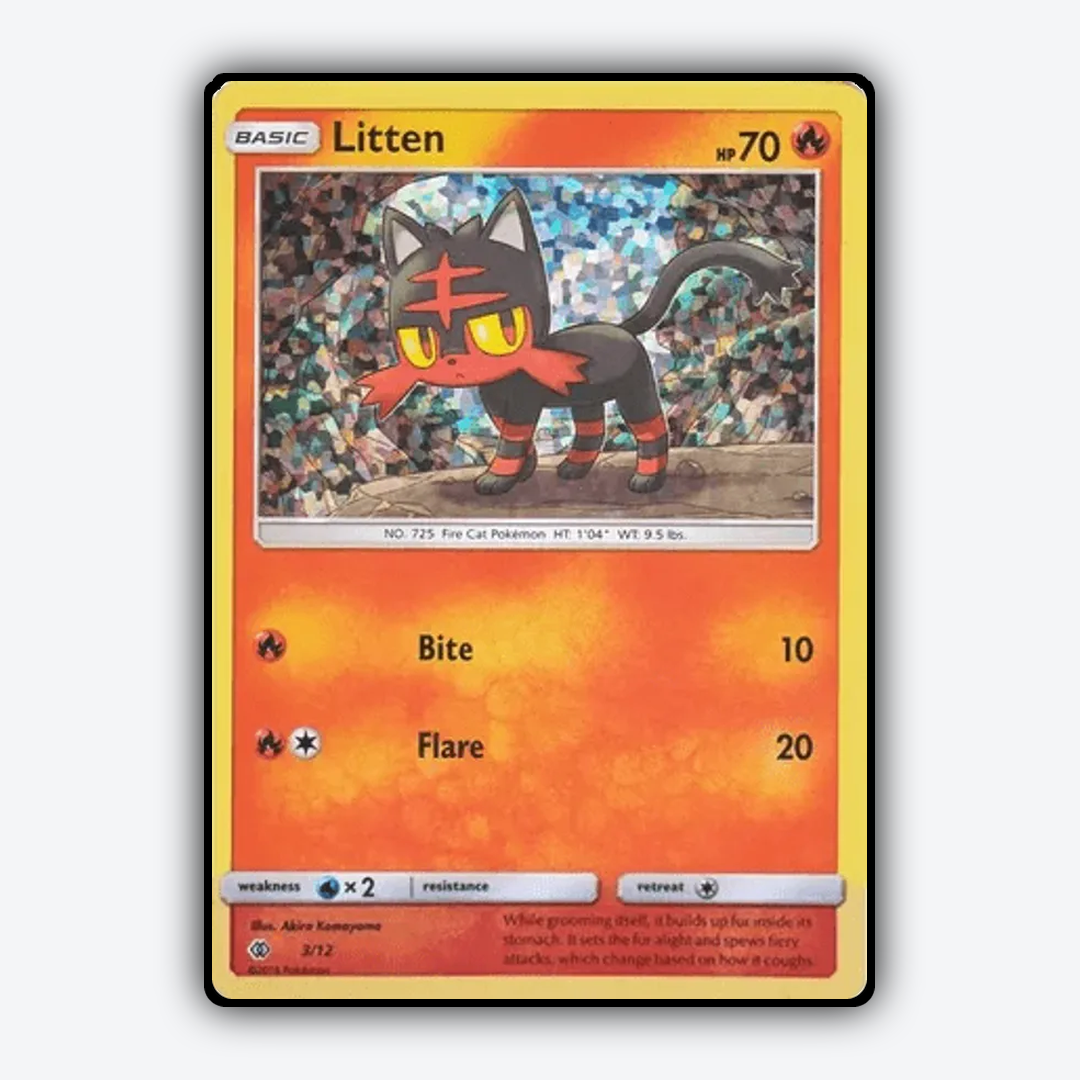 Litten 003/12 - McDonald's Collection 2017 Set - Card Rug