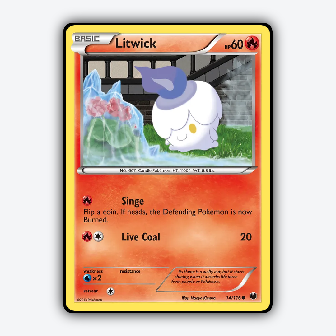 Litwick 014/116 - Plasma Freeze Set - Card Rug