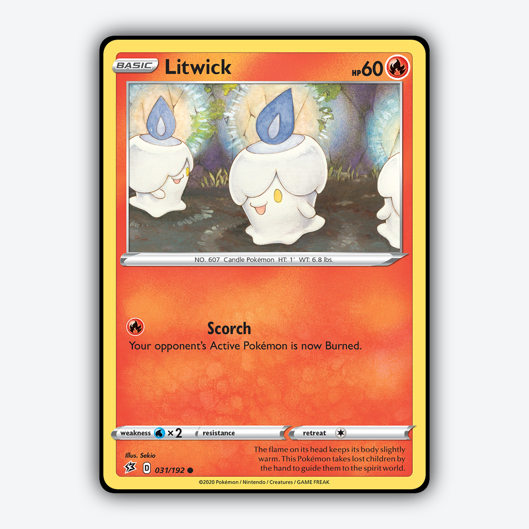 Litwick 031/192 - Rebel Clash Set - Card Rug