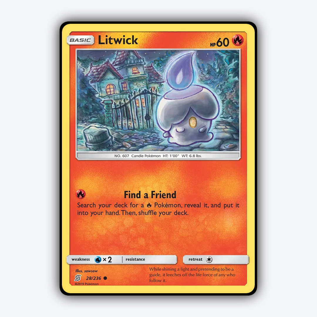 Litwick 028/236 - Unified Minds Set - Card Rug