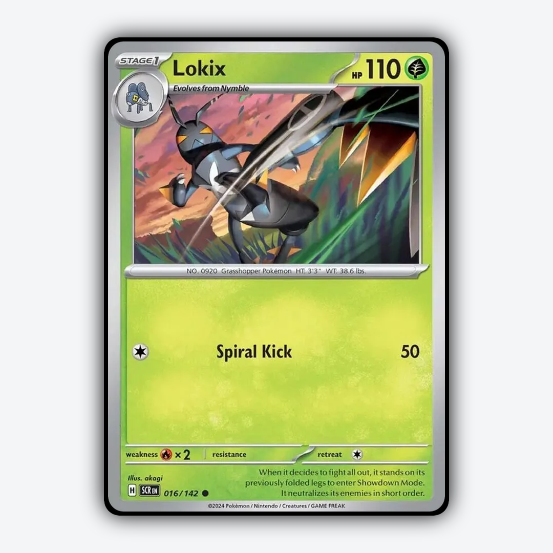 Lokix 016/142 - Stellar Crown Set - Card Rug