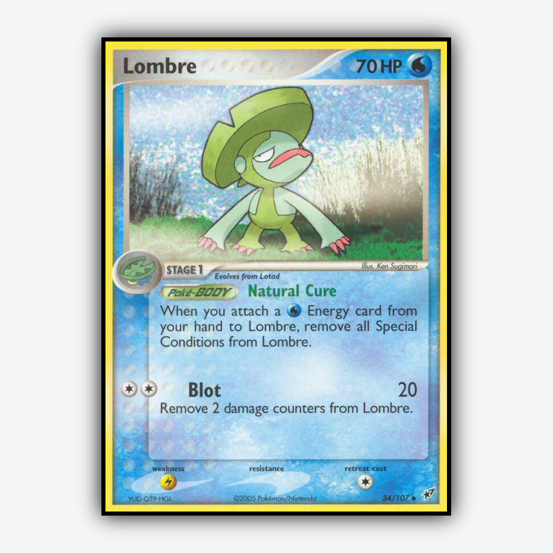 Lombre 034/107 - Deoxys Set - Card Rug