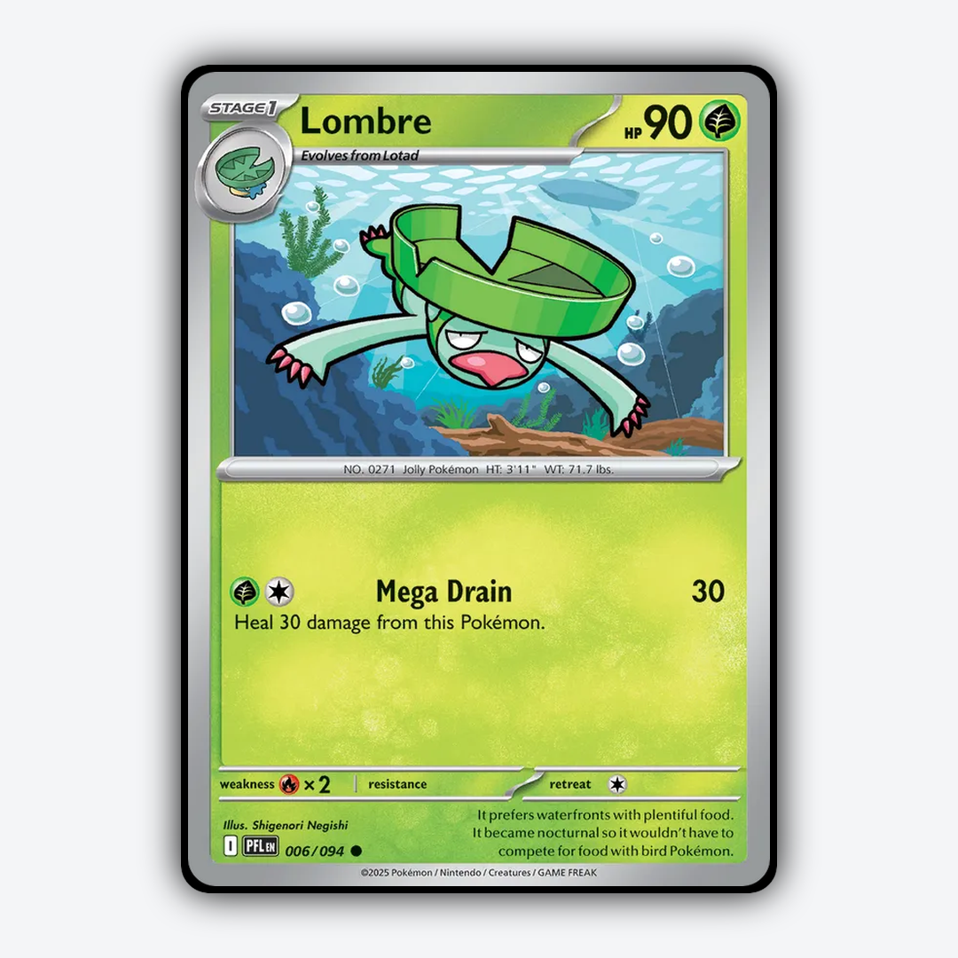 Lombre 006/094 - Phantasmal Flames Set - Card Rug
