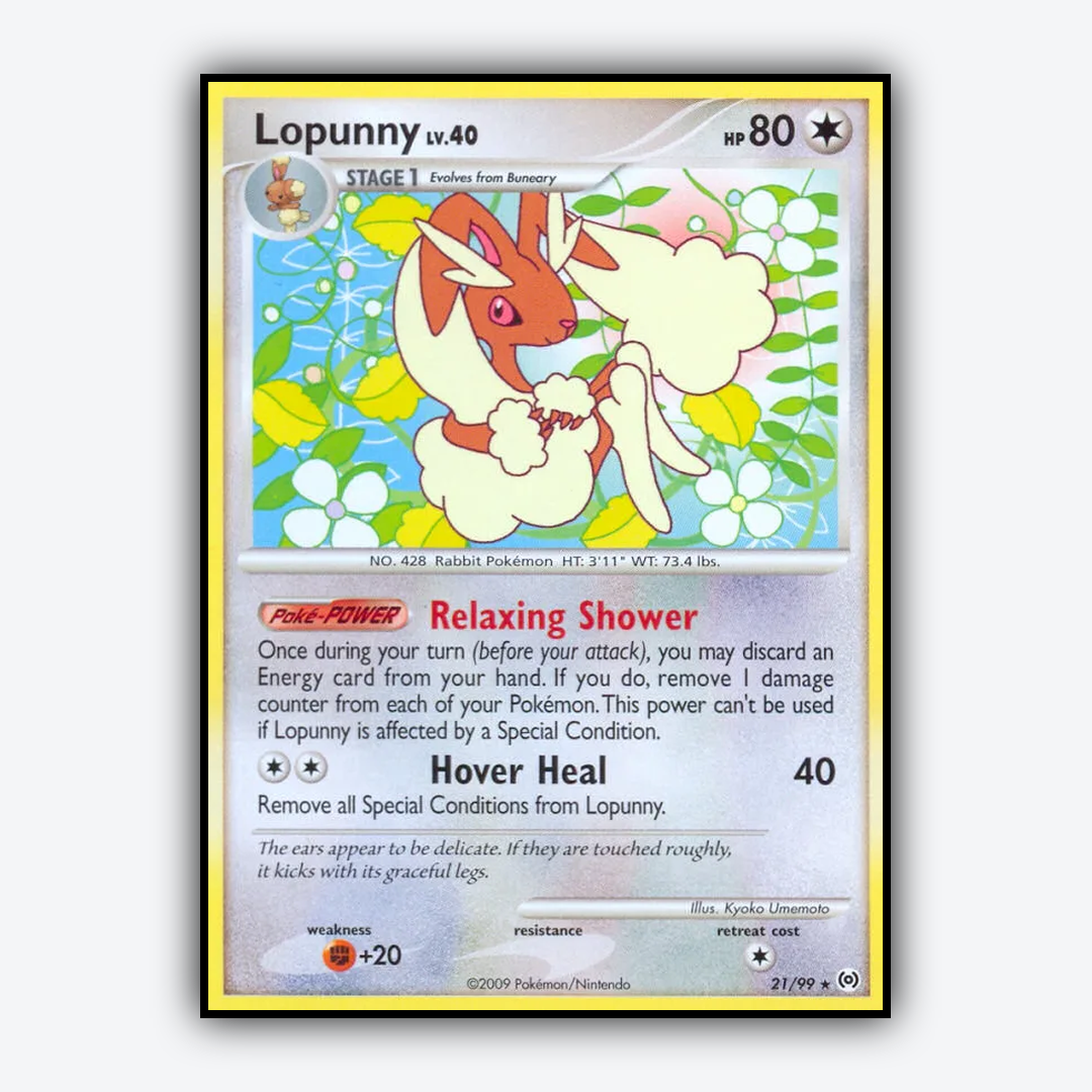 Lopunny 021/99 - Arceus Set - Card Rug