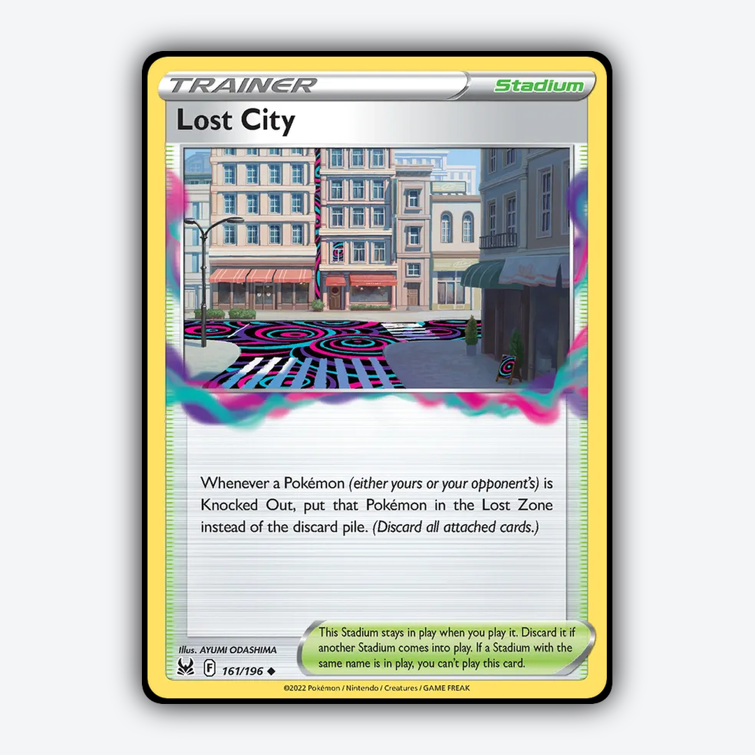 Lost City 161/196 - Lost Origin Set - Card Rug