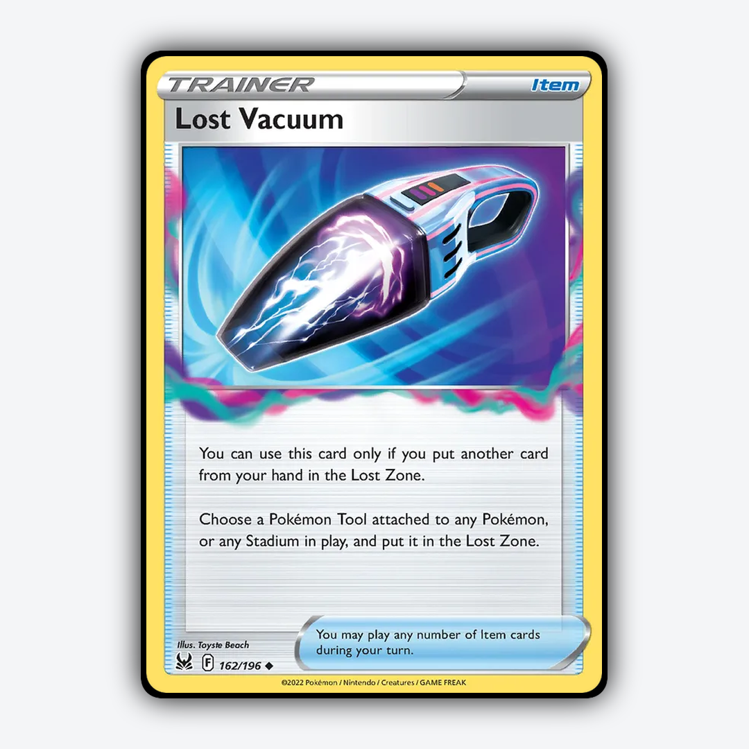Lost Vacuum 162/196 - Lost Origin Set - Card Rug