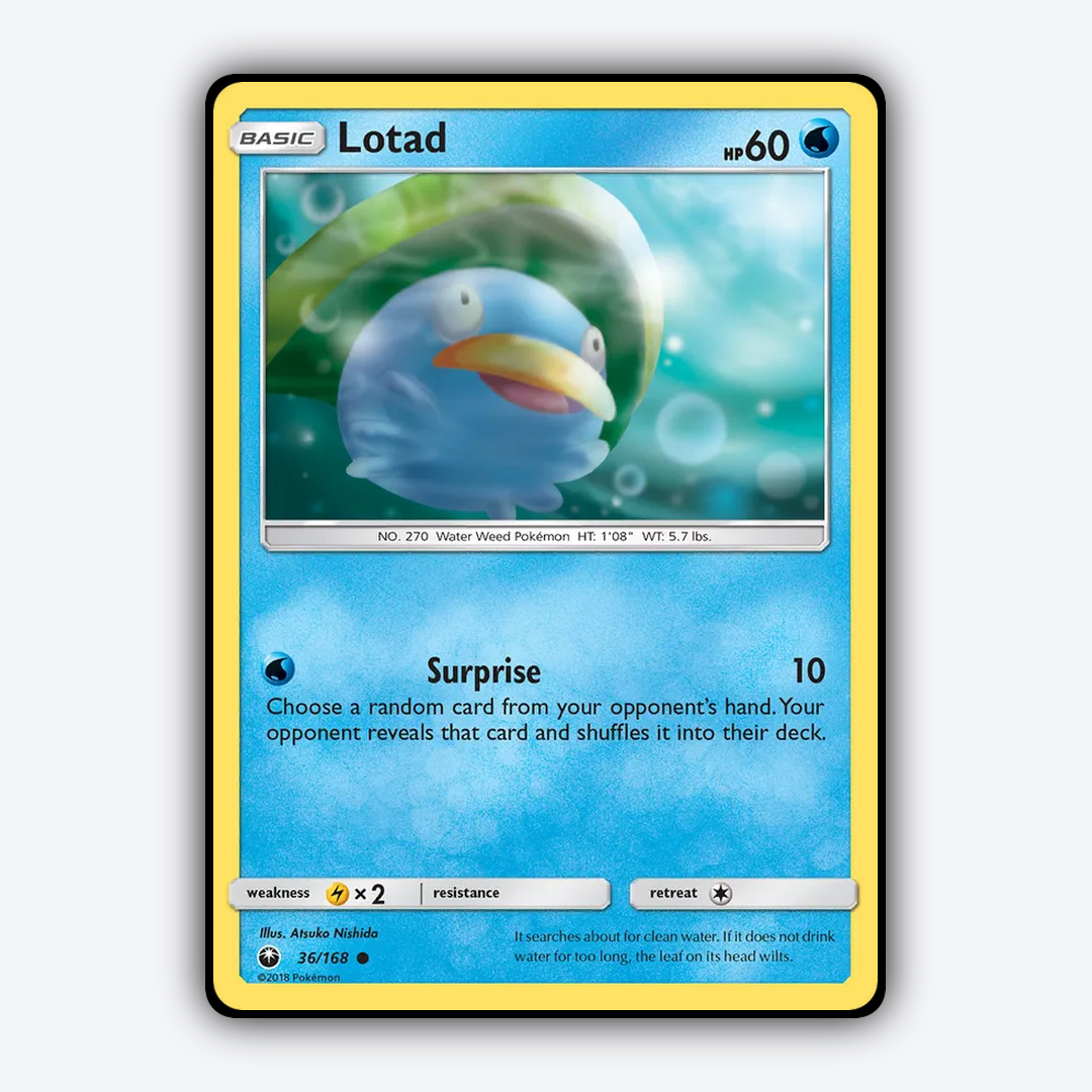 Lotad 036/168 - Celestial Storm Set - Card Rug