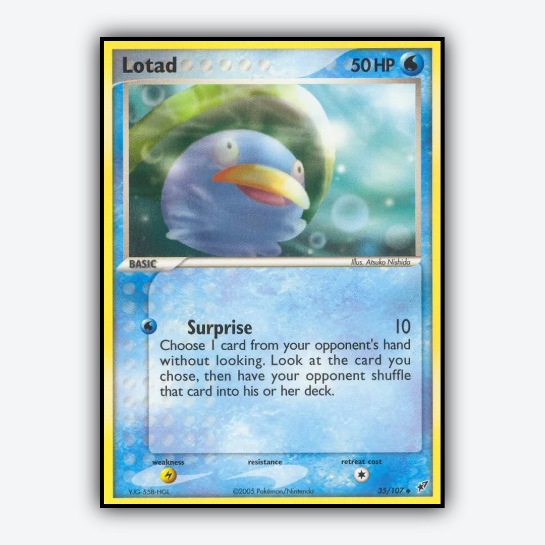 Lotad 035/107 - Deoxys Set - Card Rug