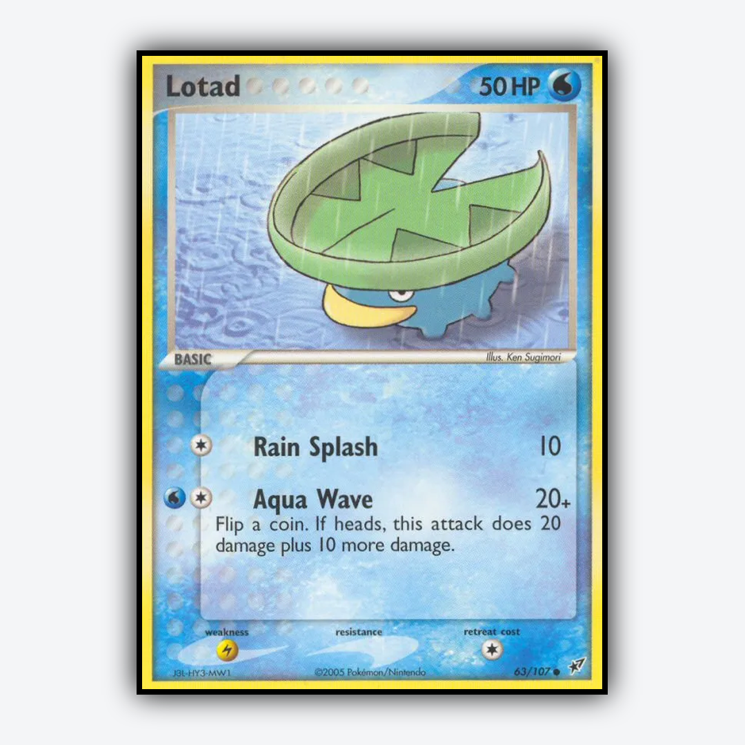 Lotad 063/107 - Deoxys Set - Card Rug