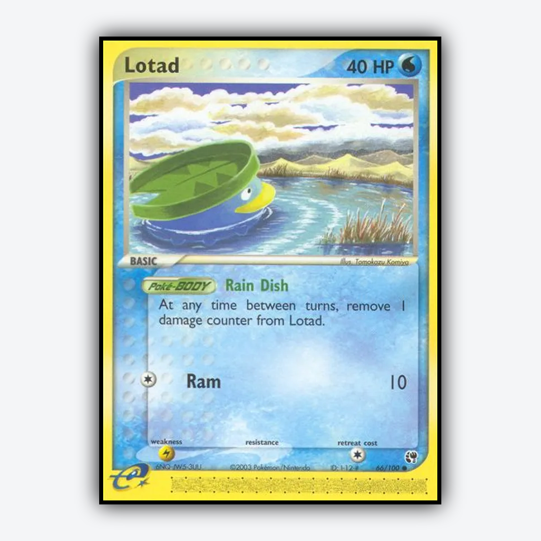 Lotad 066/100 - Sandstorm Set - Card Rug