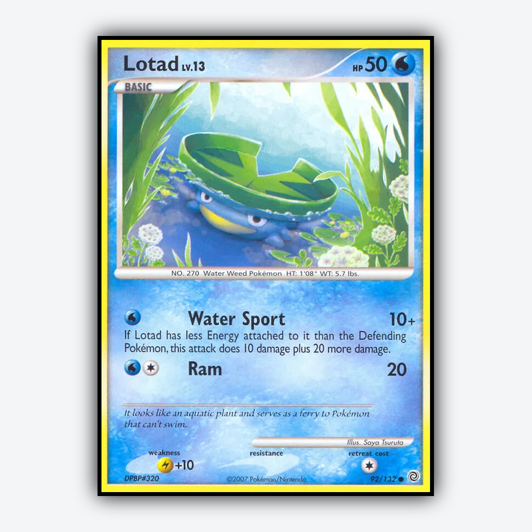 Lotad 092/132 - Secret Wonders Set - Card Rug