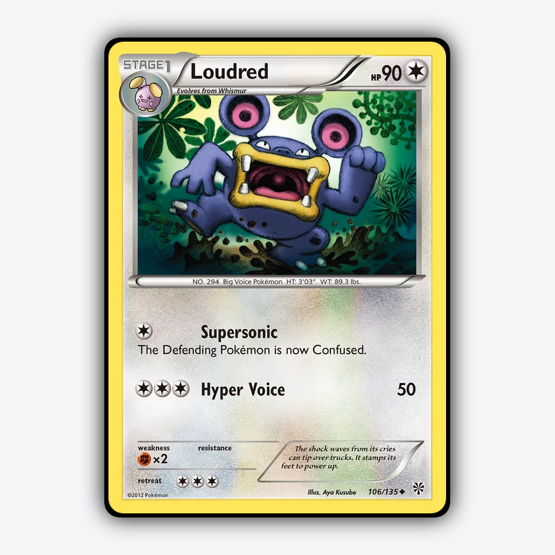 Loudred 106/135 - Plasma Storm Set - Card Rug
