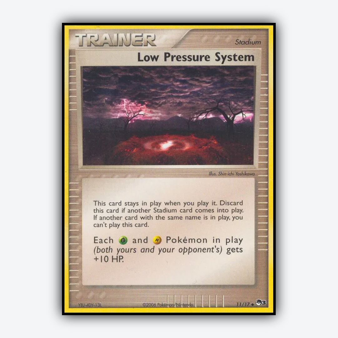 Low Pressure System 011/17 - POP Series 3 Set - Card Rug