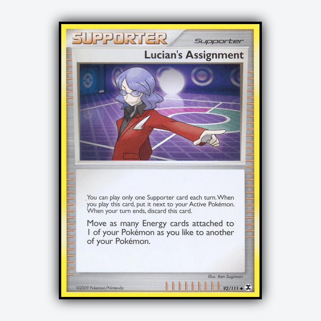 Lucian's Assignment 092/111 - Rising Rivals Set - Card Rug