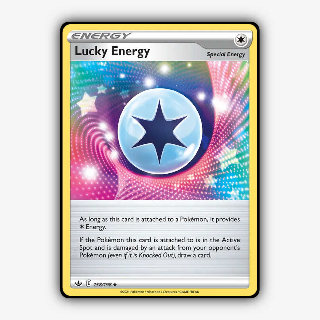Lucky Energy 158/198 - Chilling Reign Set - Card Rug