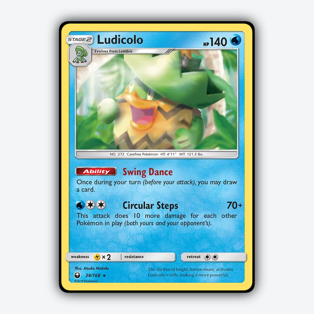 Ludicolo 038/168 - Celestial Storm Set - Card Rug