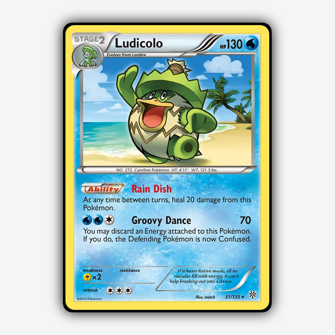 Ludicolo 031/135 - Plasma Storm Set - Card Rug
