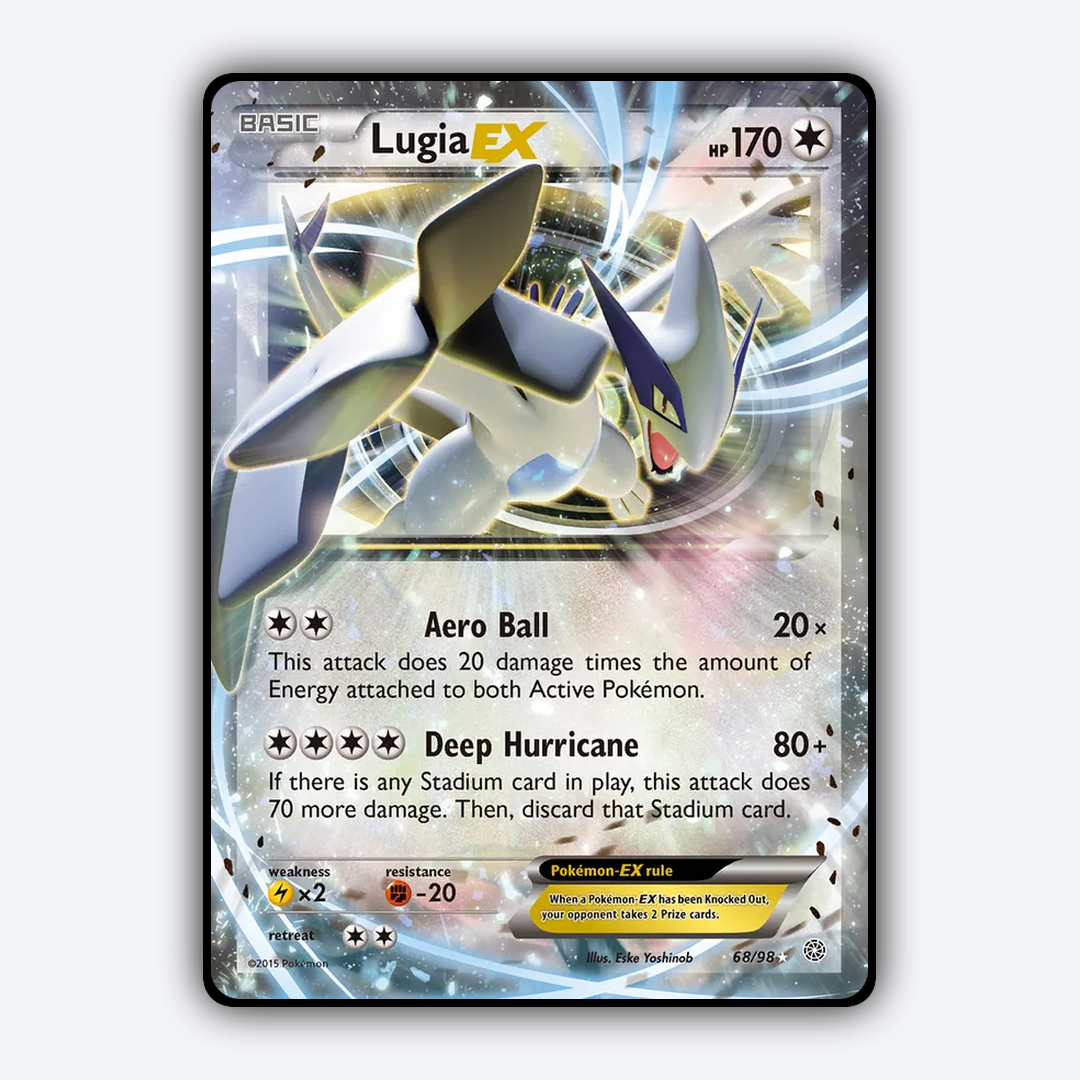 Lugia-EX 068/98 - Ancient Origins Set - Card Rug