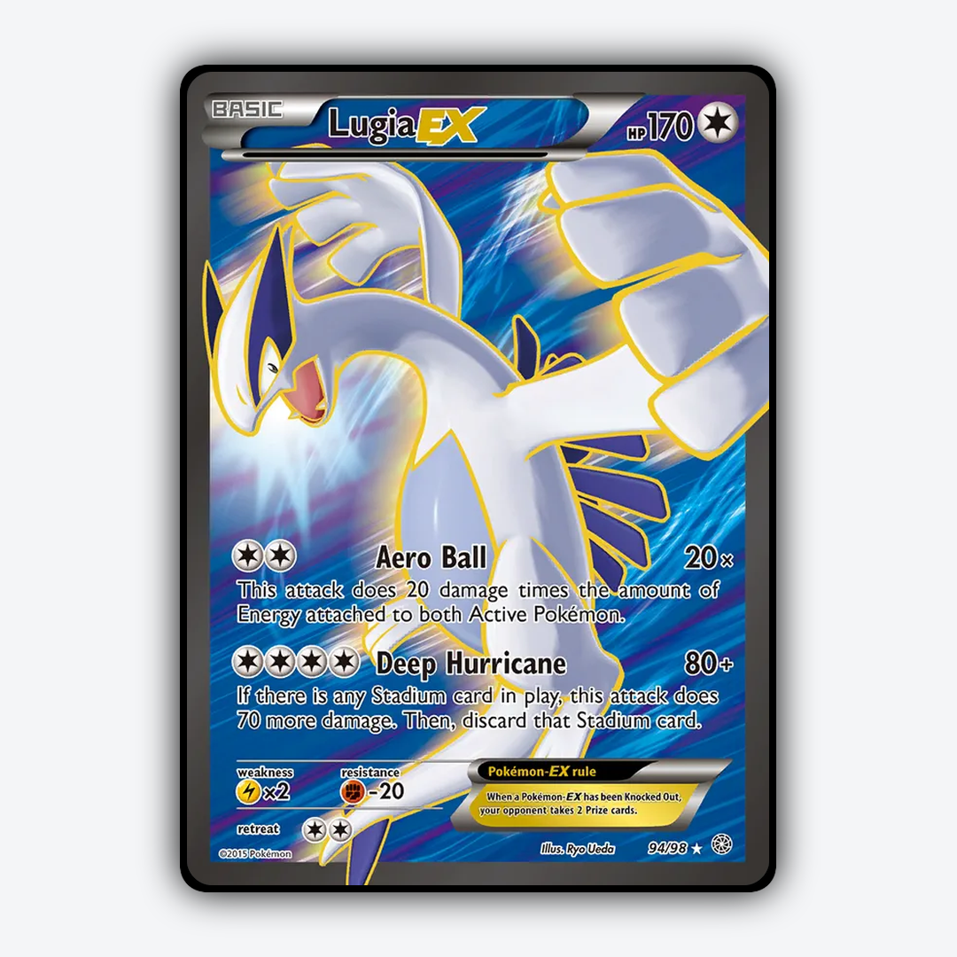Lugia-EX 094/98 - Ancient Origins Set - Card Rug