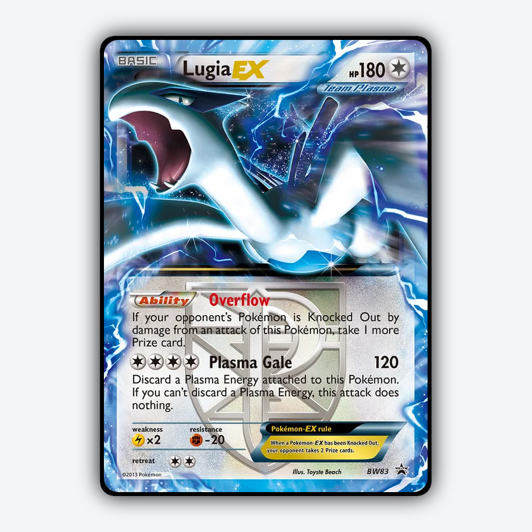 Lugia-EX #83 - BW Black Star Promos Set - Card Rug