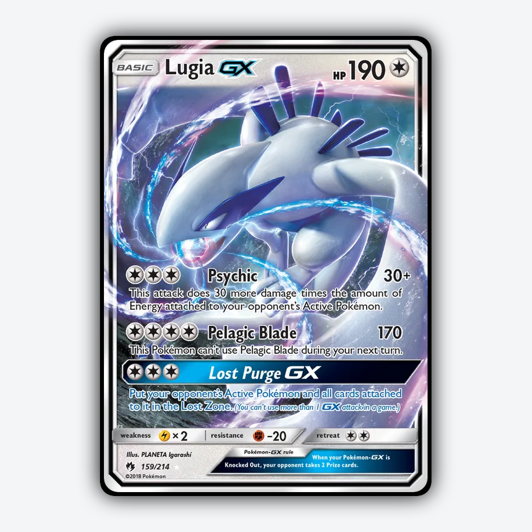 Lugia-GX 159/214 - Lost Thunder Set - Card Rug