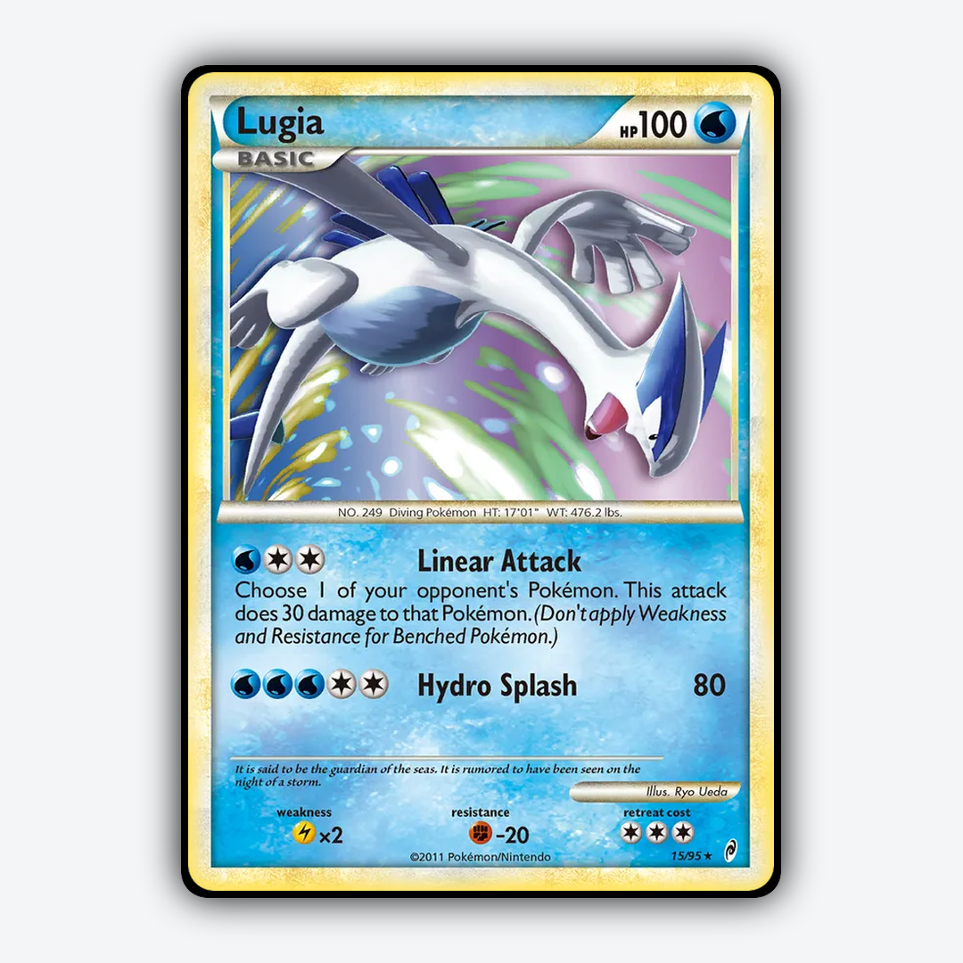Lugia 015/95 - Call of Legends Set - Card Rug