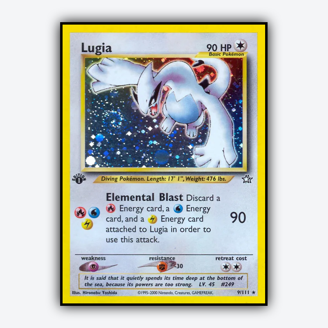 Lugia 009/111 - Neo Genesis Set - Card Rug