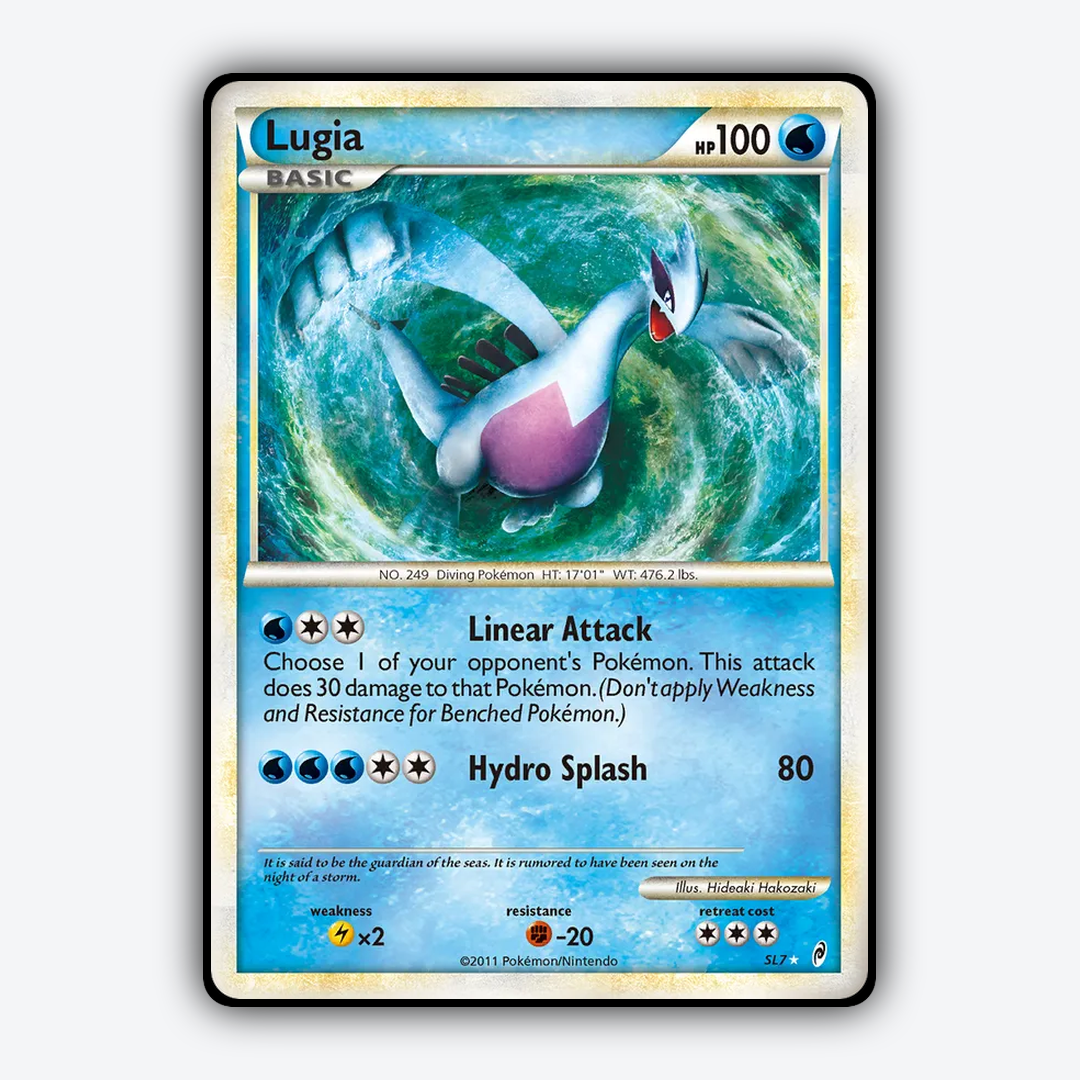 Lugia SL007/106 - SL007/106 Call of Legends Set - Card Rug