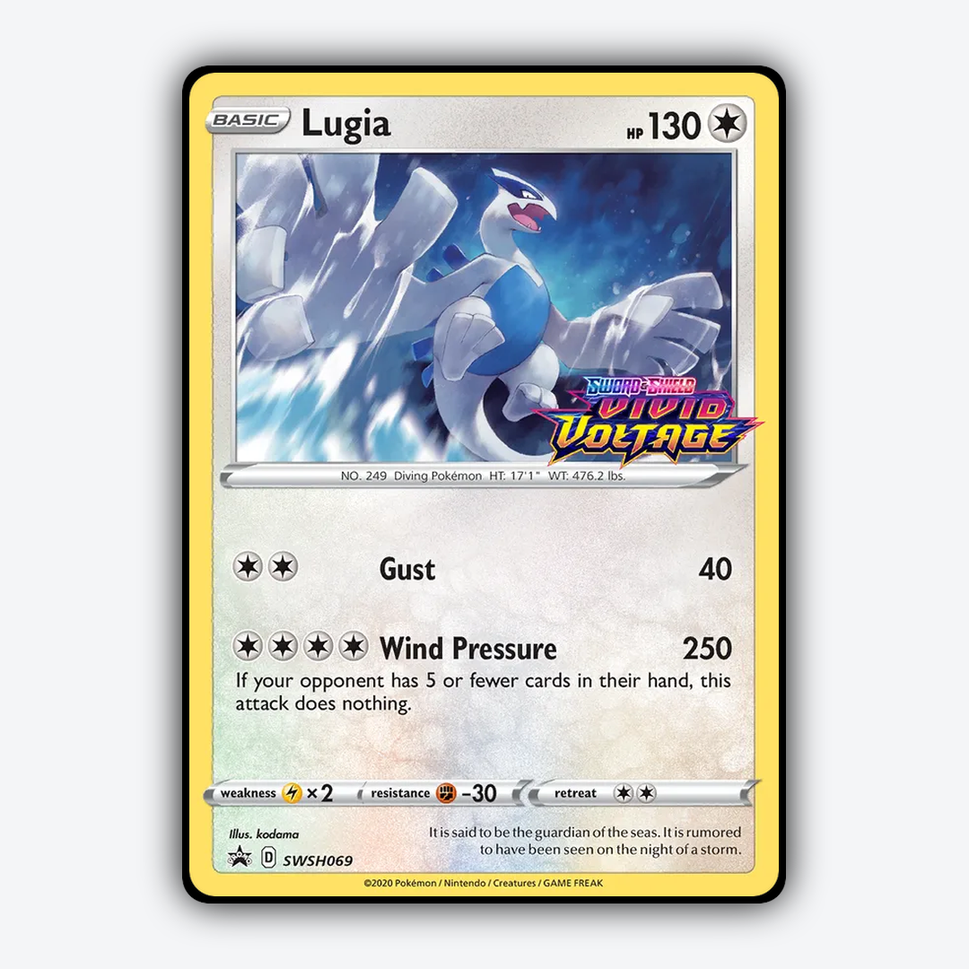 Lugia #69 - SWSH Black Star Promos Set - Card Rug