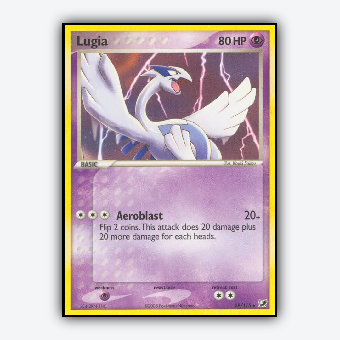 Lugia 029/115 - Unseen Forces Set - Card Rug