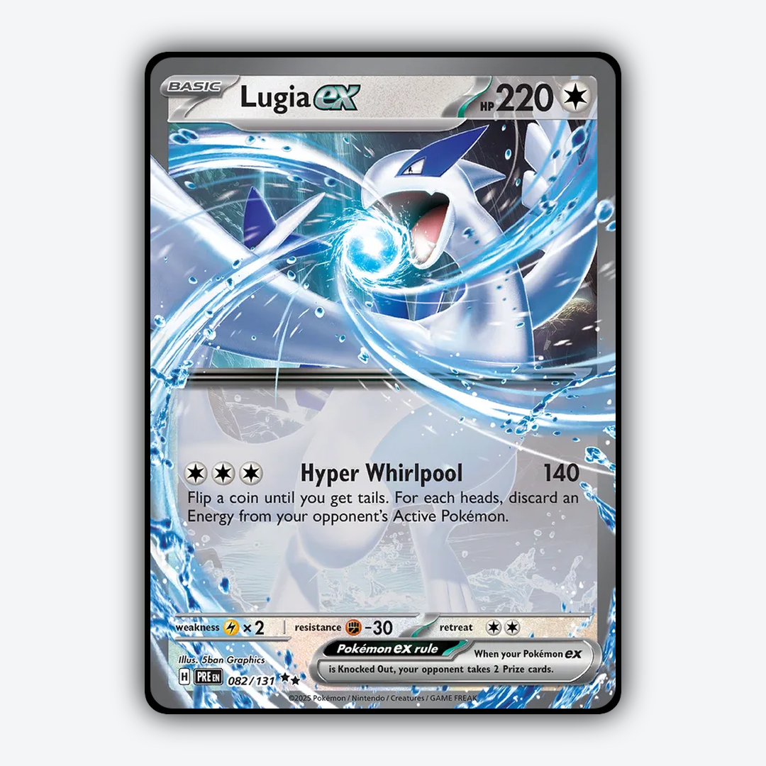 Lugia ex #82 - Prismatic Evolutions Set - Card Rug