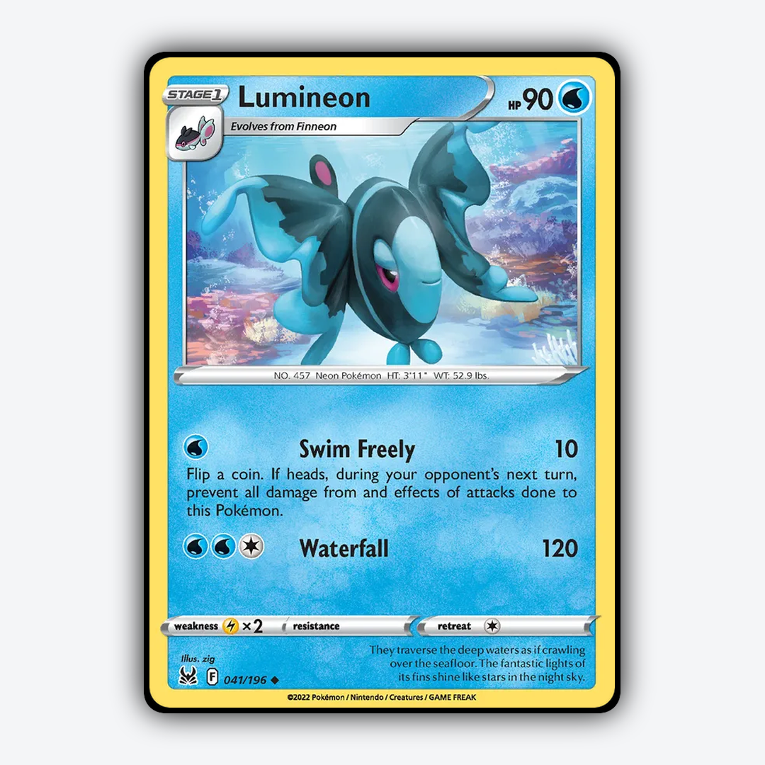 Lumineon 041/196 - Lost Origin Set - Card Rug