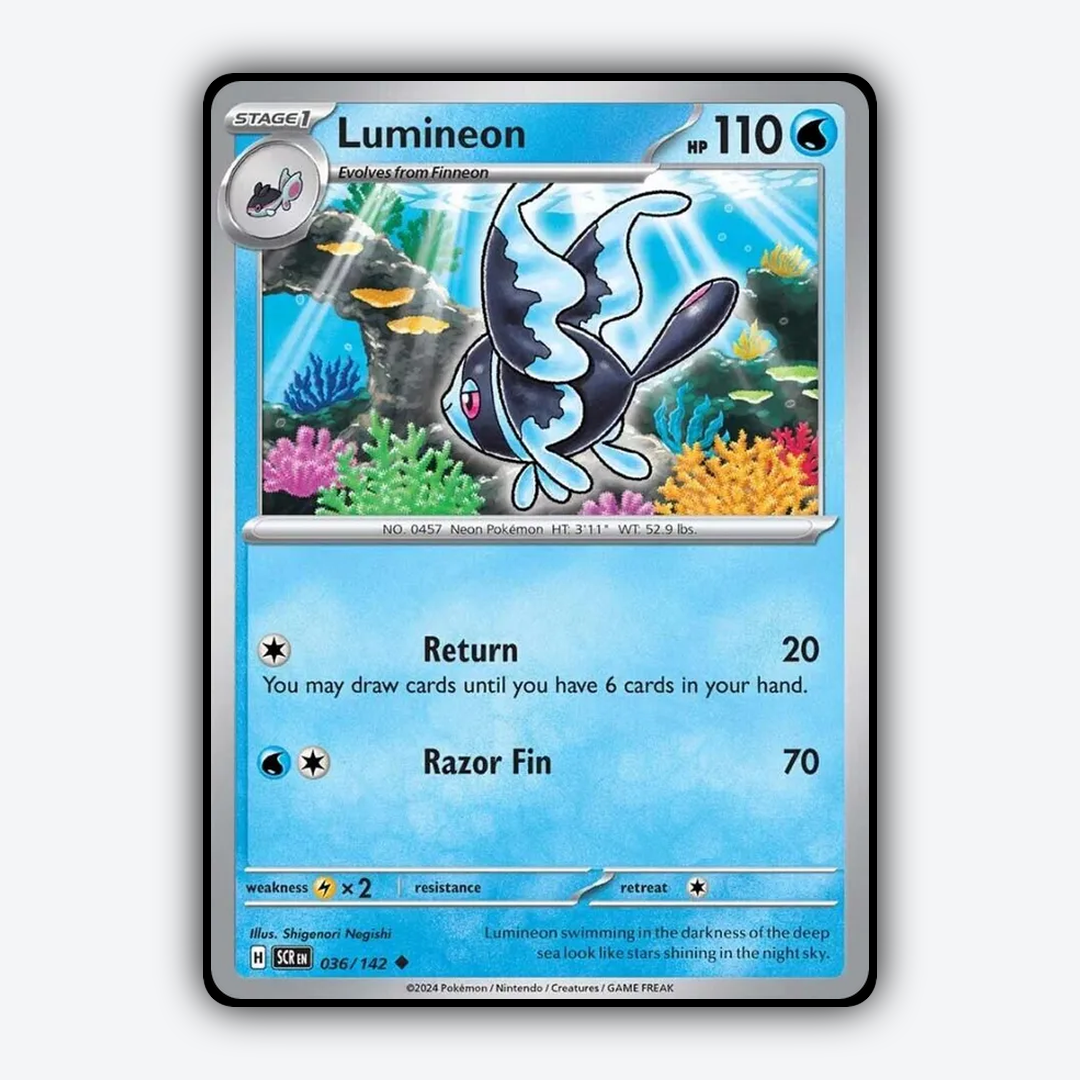 Lumineon 036/142 - Stellar Crown Set - Card Rug