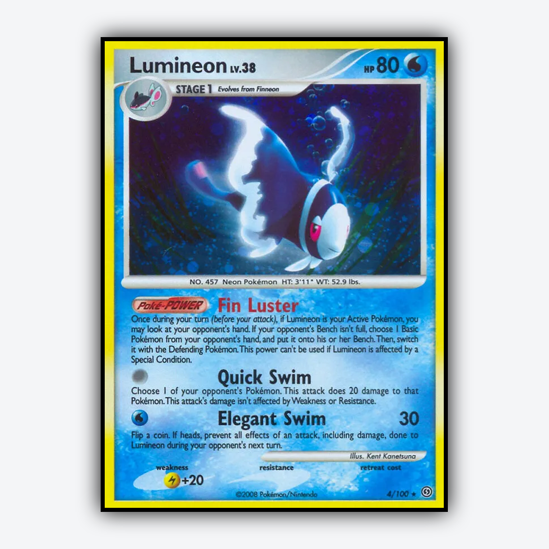 Lumineon 004/100 - Stormfront Set - Card Rug
