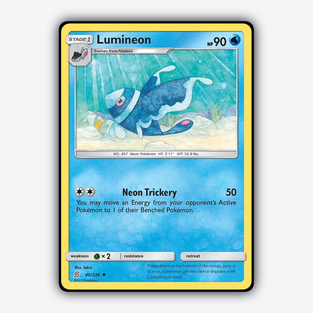 Lumineon 040/236 - Unified Minds Set - Card Rug