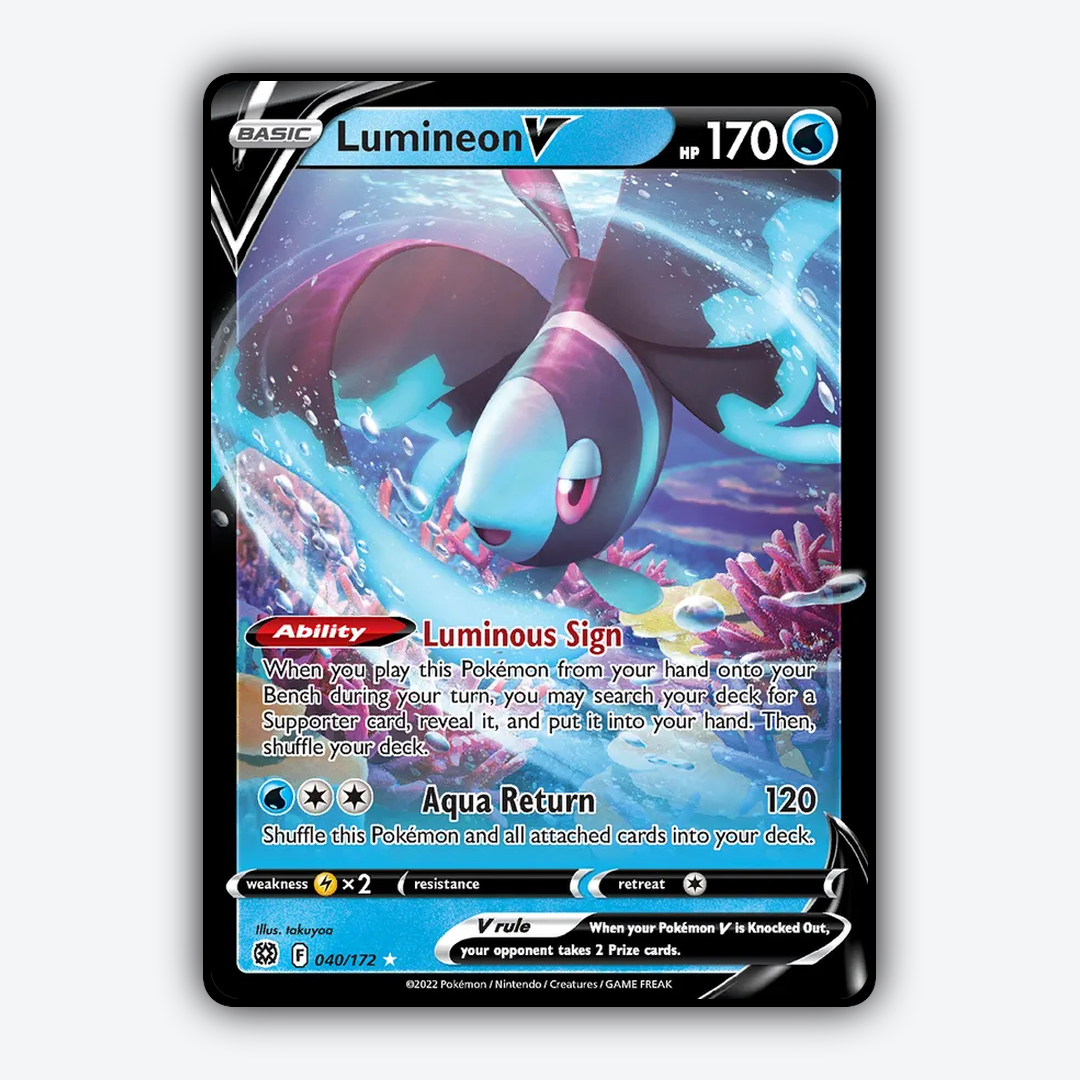 Lumineon V 040/172 - Brilliant Stars Set - Card Rug
