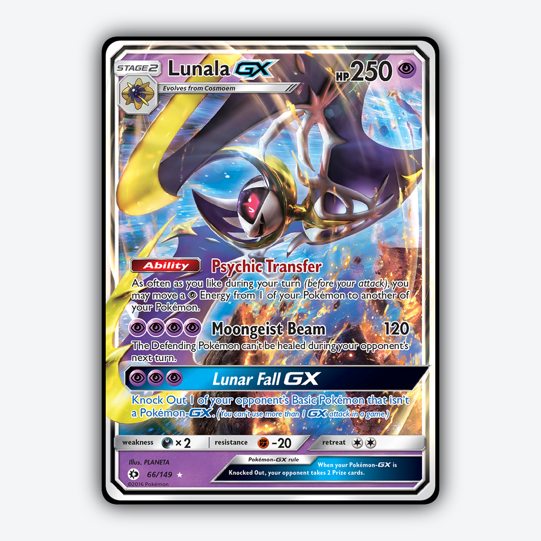 Lunala-GX 066/149 - Sun & Moon Set - Card Rug