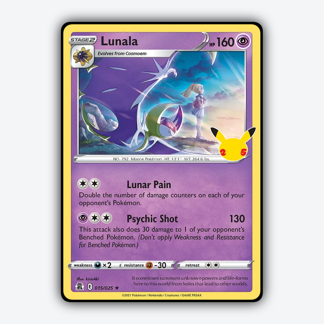 Lunala #15 - Celebrations Set - Card Rug