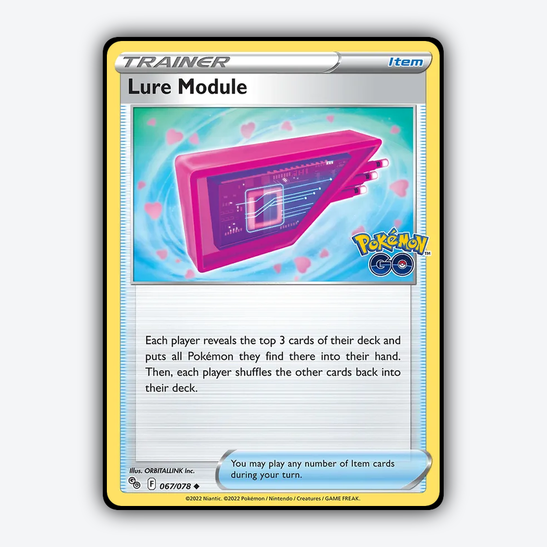 Lure Module 067/78 - Pokémon GO Set - Card Rug