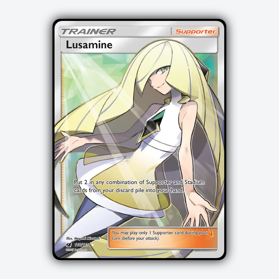 Lusamine 110/111 - Crimson Invasion Set - Card Rug